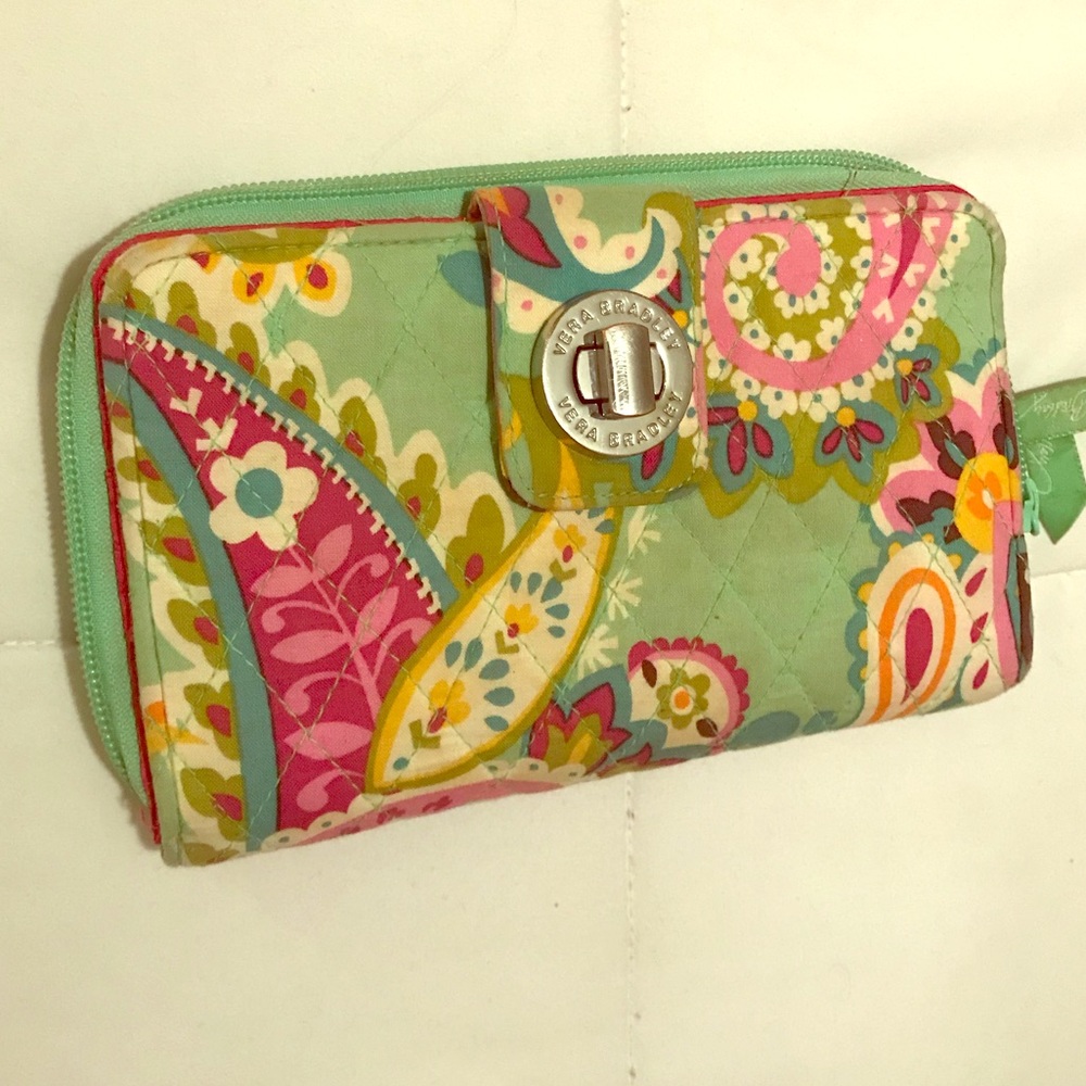 Oversized Vera Bradley Wallet